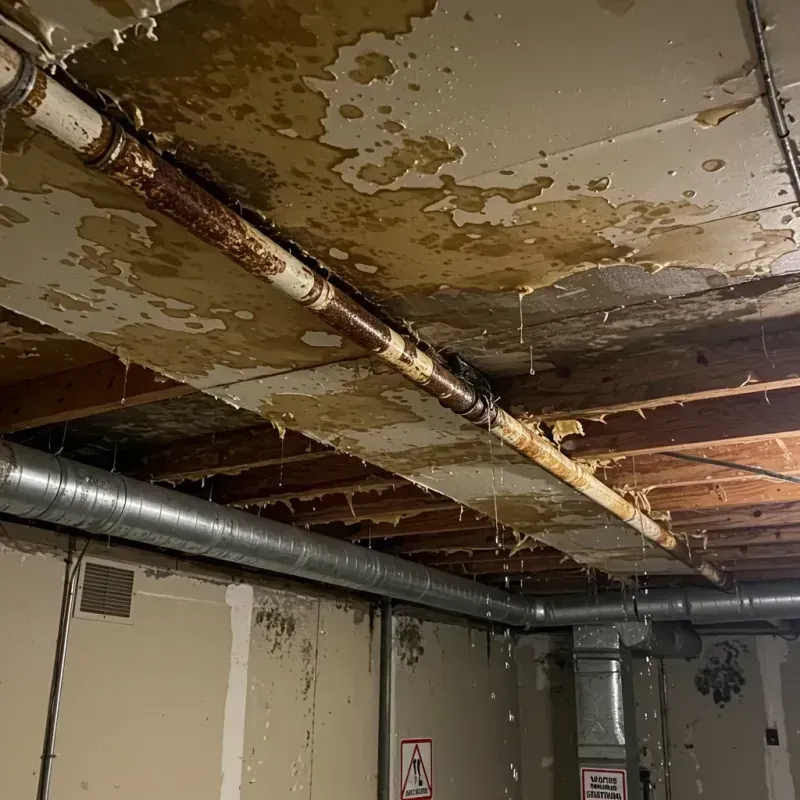 Ceiling Water Damage Repair in Glandorf, OH